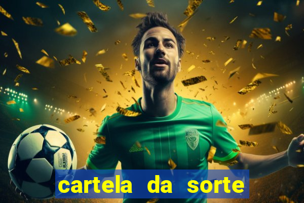 cartela da sorte time de futebol que mais saem